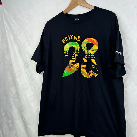 Golden State Warriors Black History Month Shirt XL Beyond 28 Promotional - Picture 2 of 6